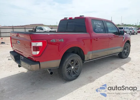 2021 Ford F-150 King Ranch из США, поврежденный, VIN 1FTFW1ED3MFC88044